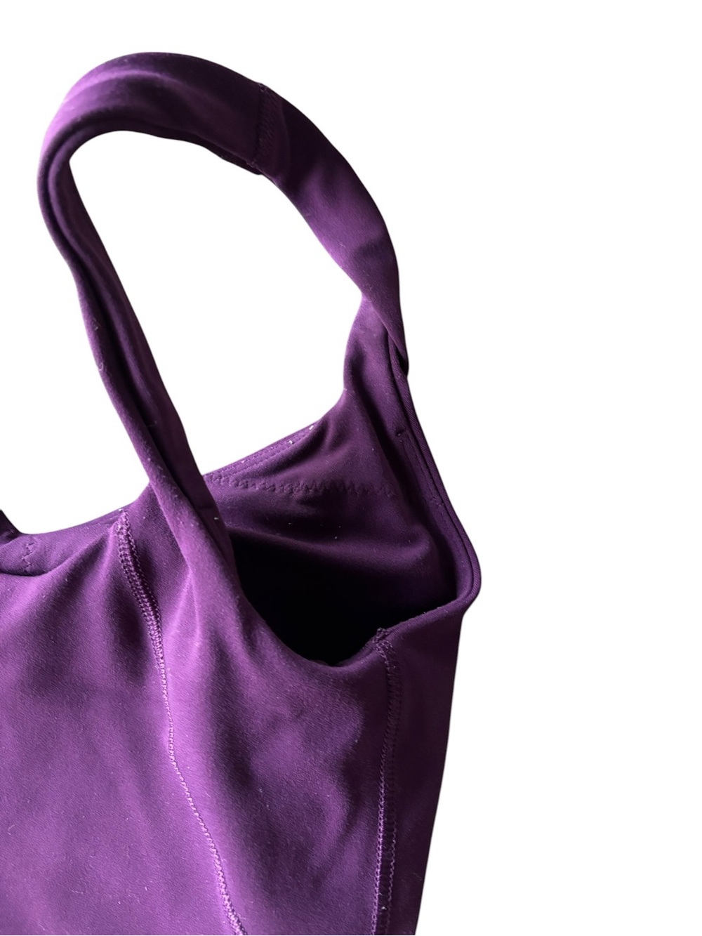 Girls lululemon athletica Purple Tank Top with built in bra. Women’s size 0. - Picture 3 of 3